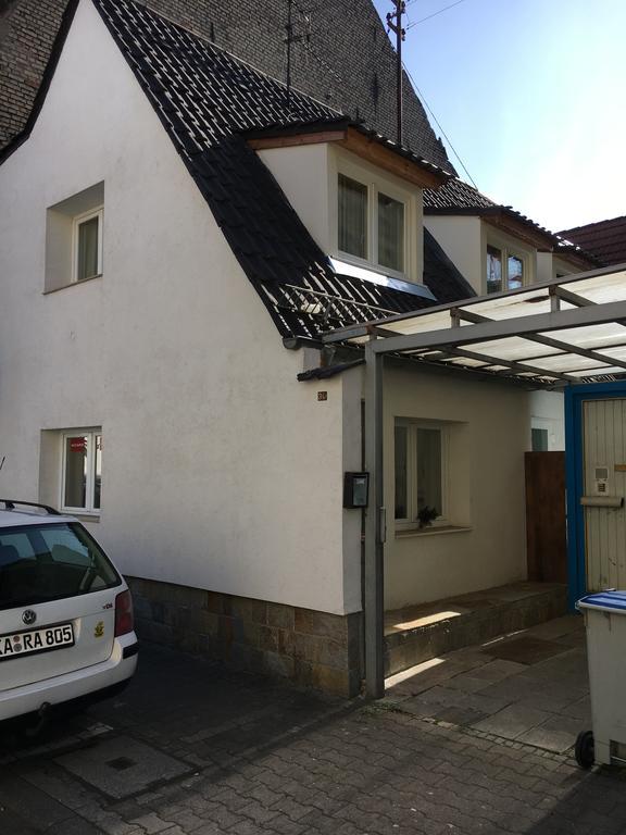 Pension Haus Baron 2 Friedrichsfeld Edingen-Neckarhausen Exterior foto